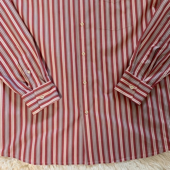 Faconnable Long Sleeve Button Down Shirt Large - Picture 3 of 5